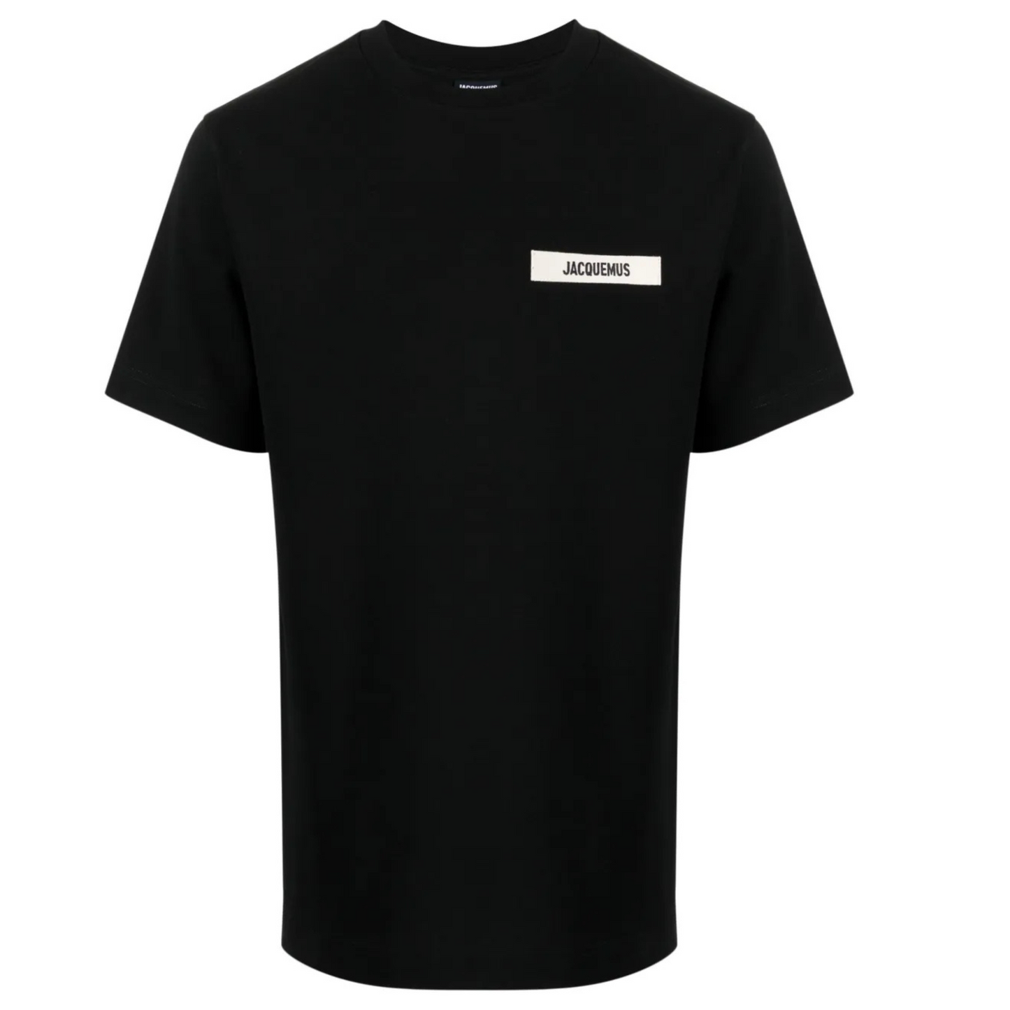 Jacquemus The Gros Grain Logo T Shirt Black