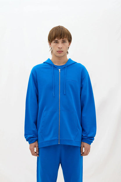 Zip Hoodie Blue