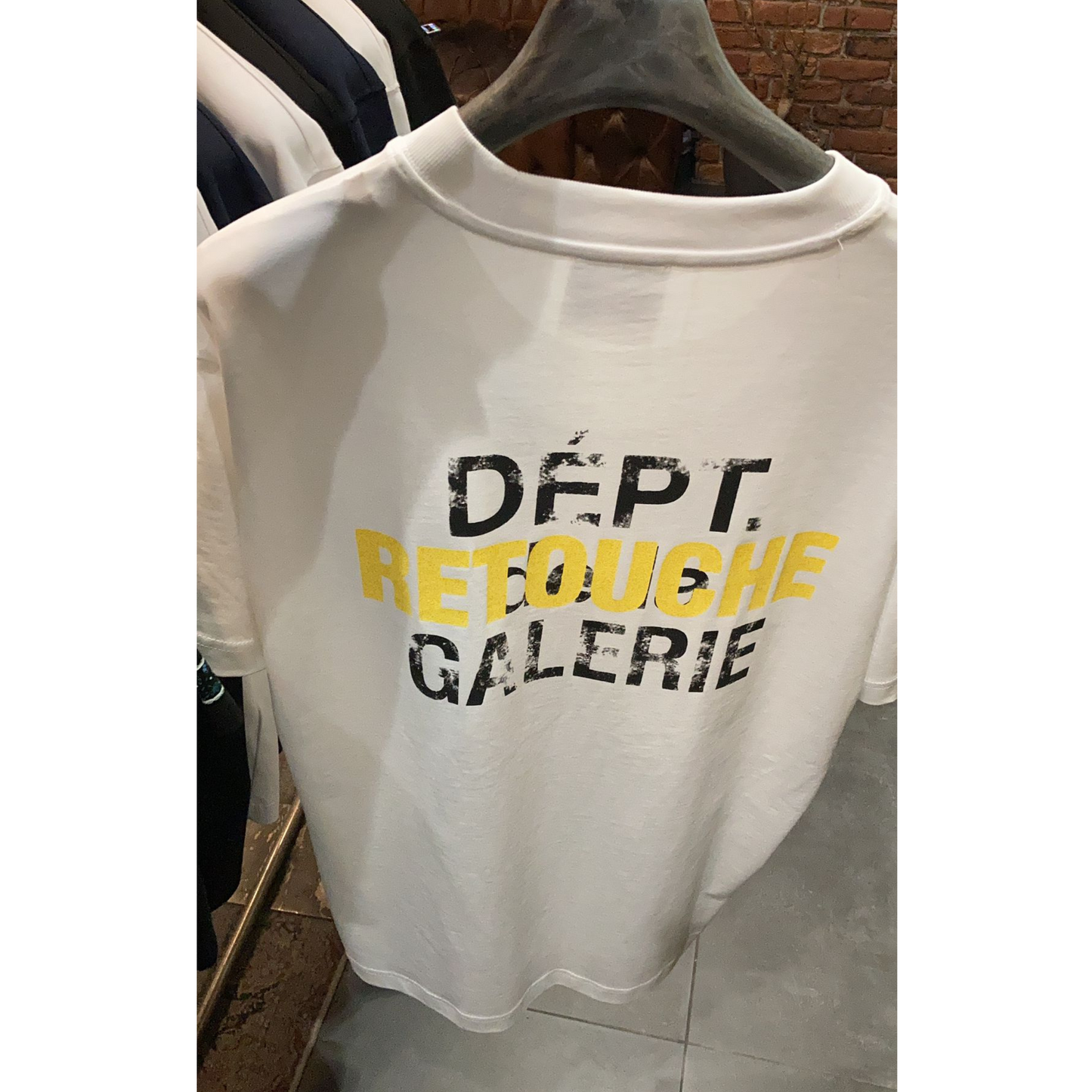 RETOUCHE DAMAGED FRENCH TEE