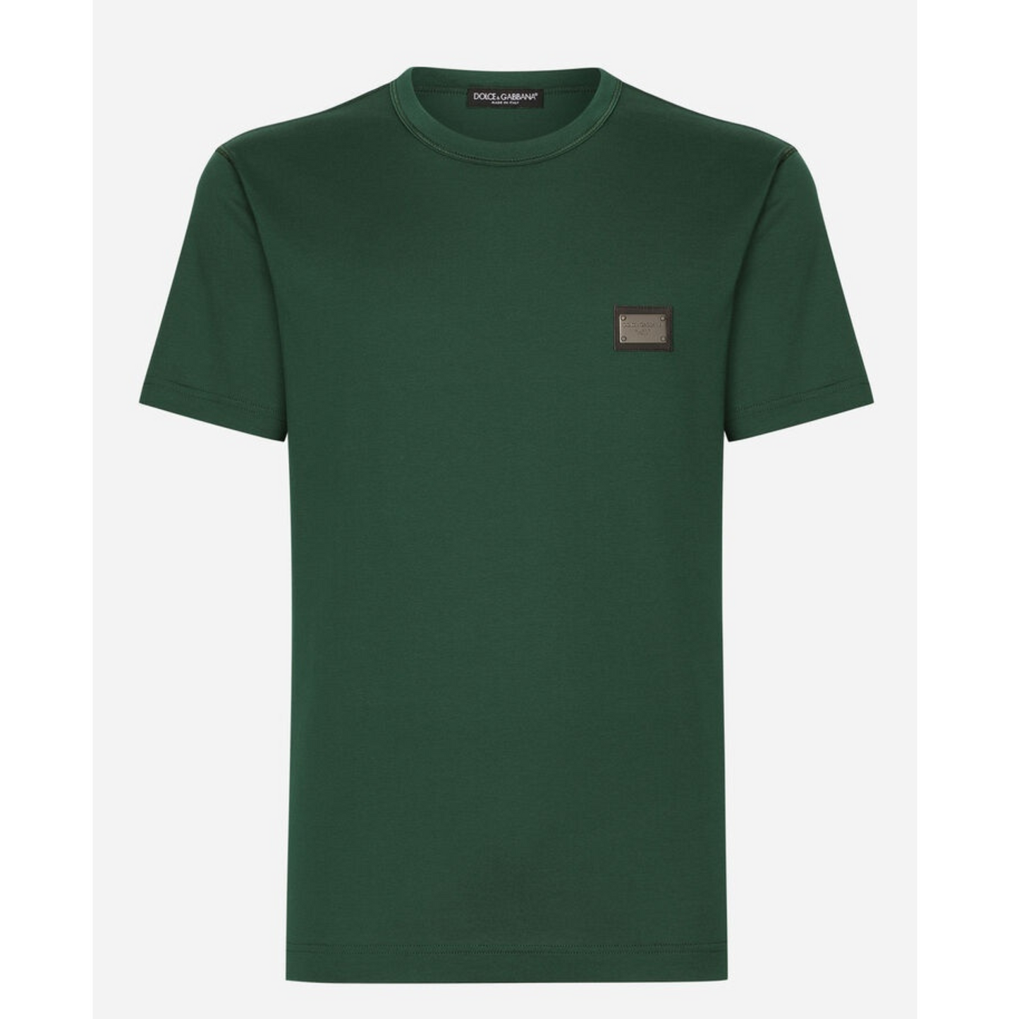 logo-tag cotton T-shirt