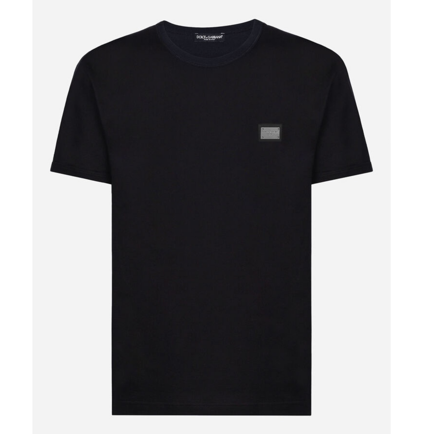 logo-tag cotton T-shirt
