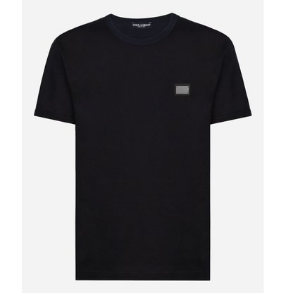 logo-tag cotton T-shirt
