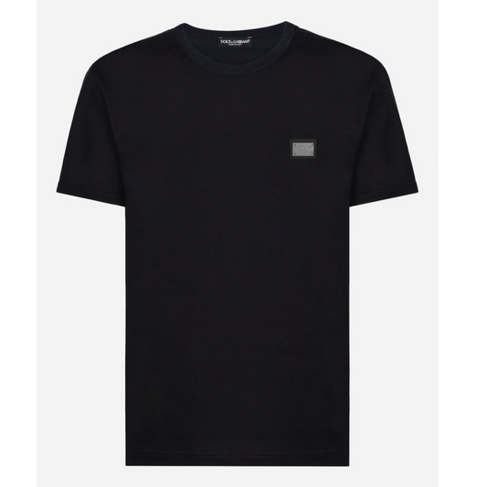 logo-tag cotton T-shirt