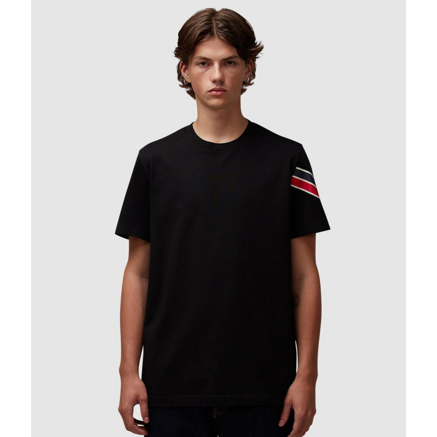 Tricolour cotton T-shirt