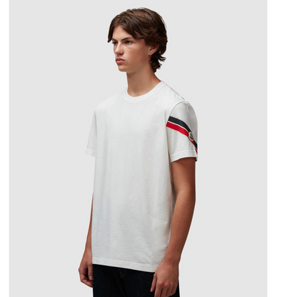 Tricolour cotton T-shirt