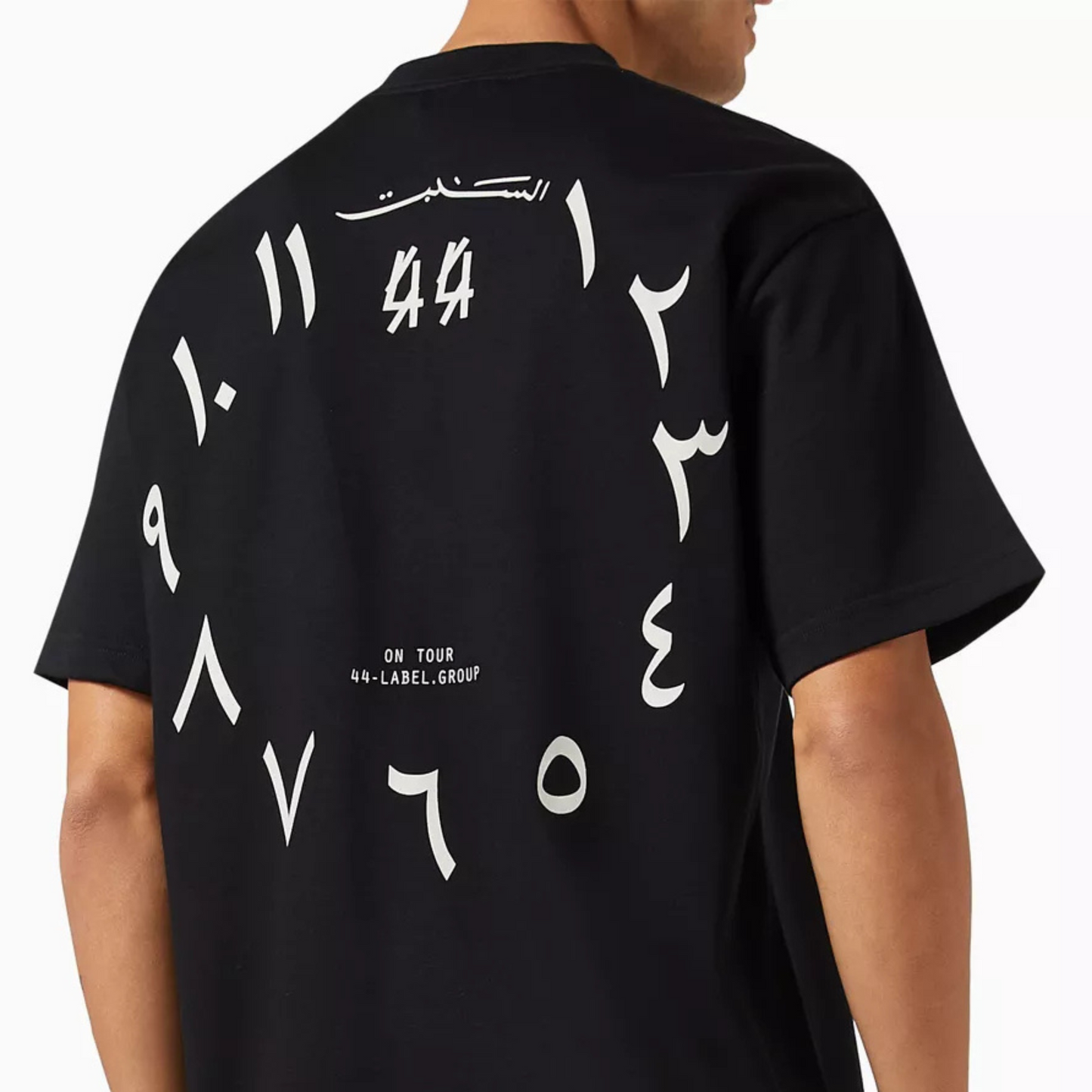 Dial Graphic Tee Black