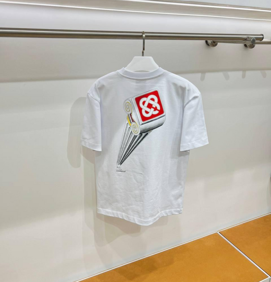 Leaning Column-Print T-Shirt