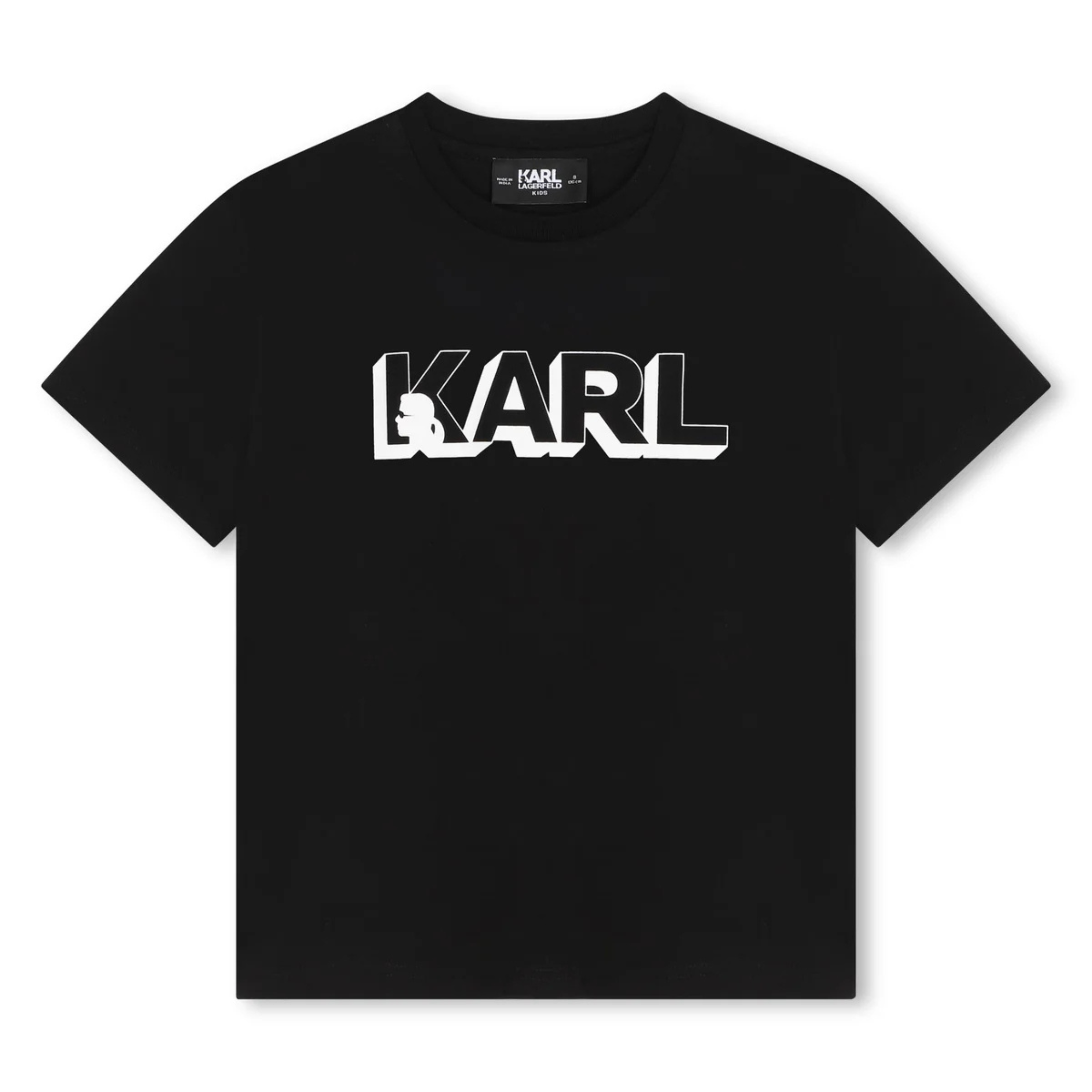 KARL LAGERFELD アイコン フリント Tシャツ 【関税込】 shirt with logo Karl Lagerfeld Kids - S S Slim T-Shirt