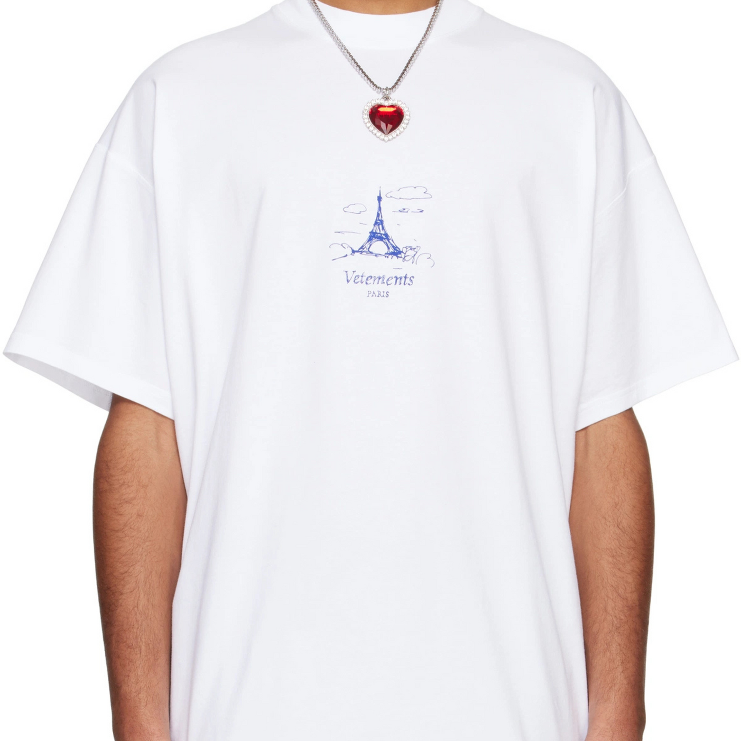VETEMENTS 'Paris' Regular Tee