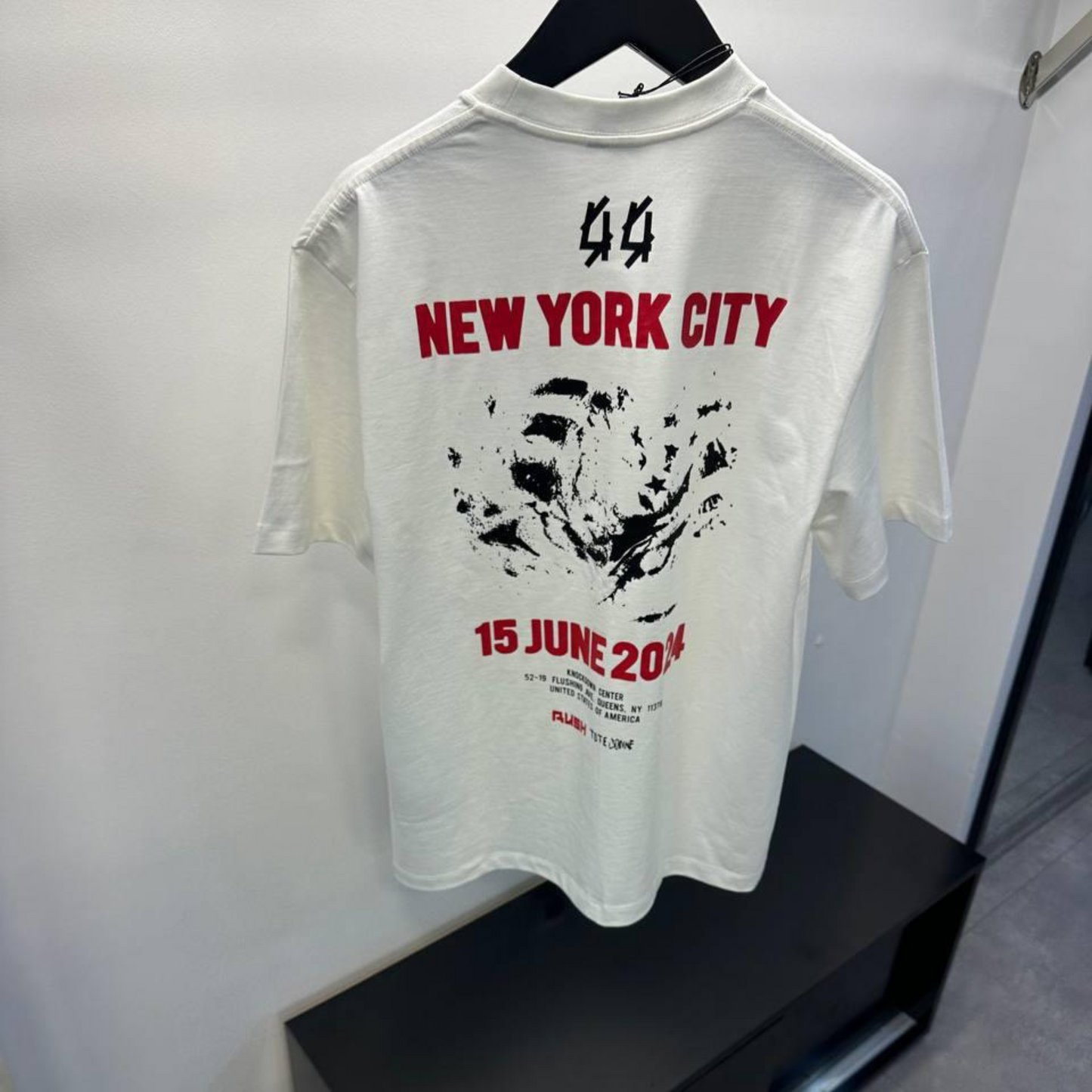 NYC Tour Tee White