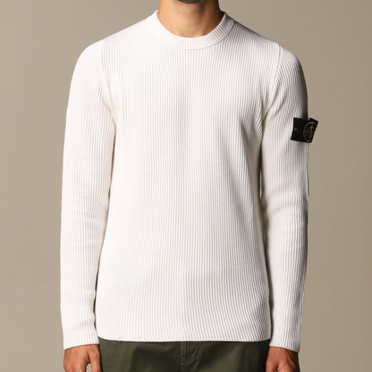 Wool sweater White
