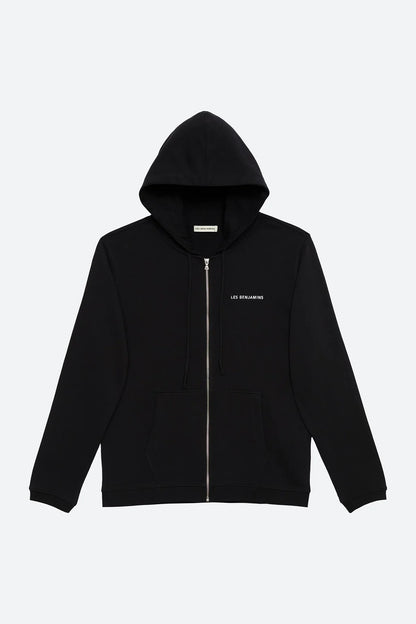 Zip Hoodie Black
