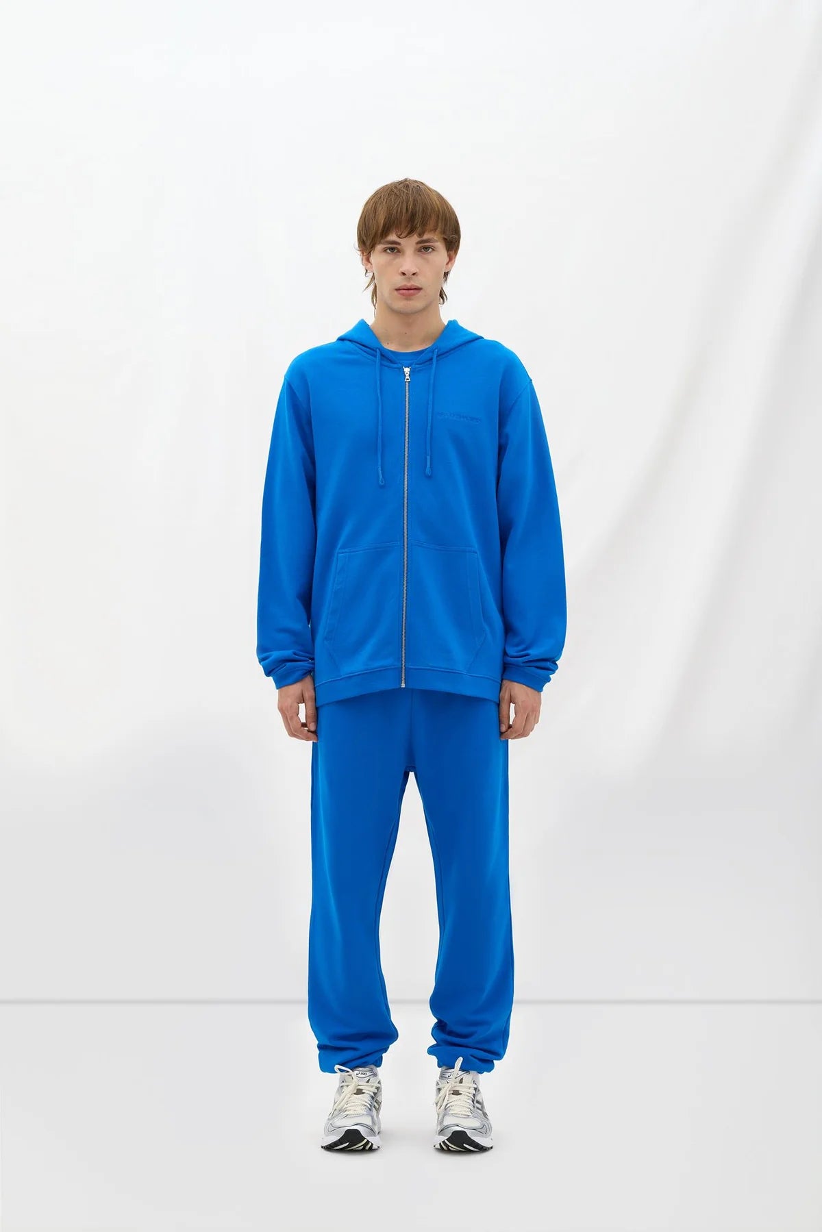 Zip Hoodie Blue