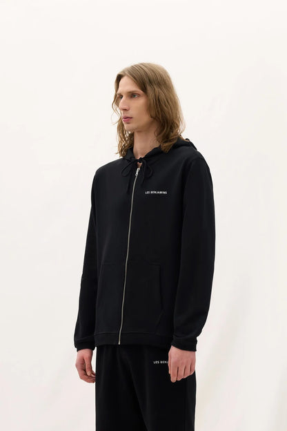 Zip Hoodie Black