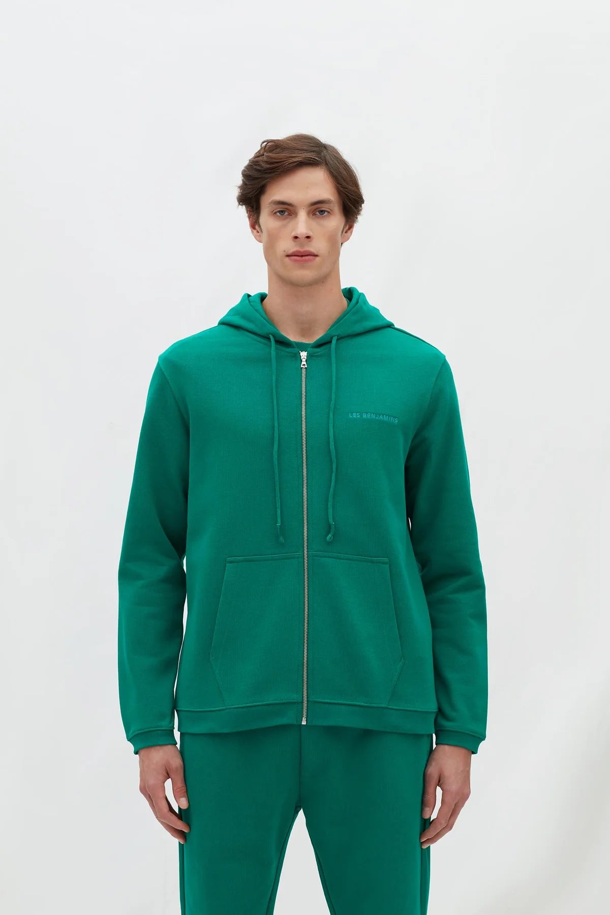 Zip Hoodie Green