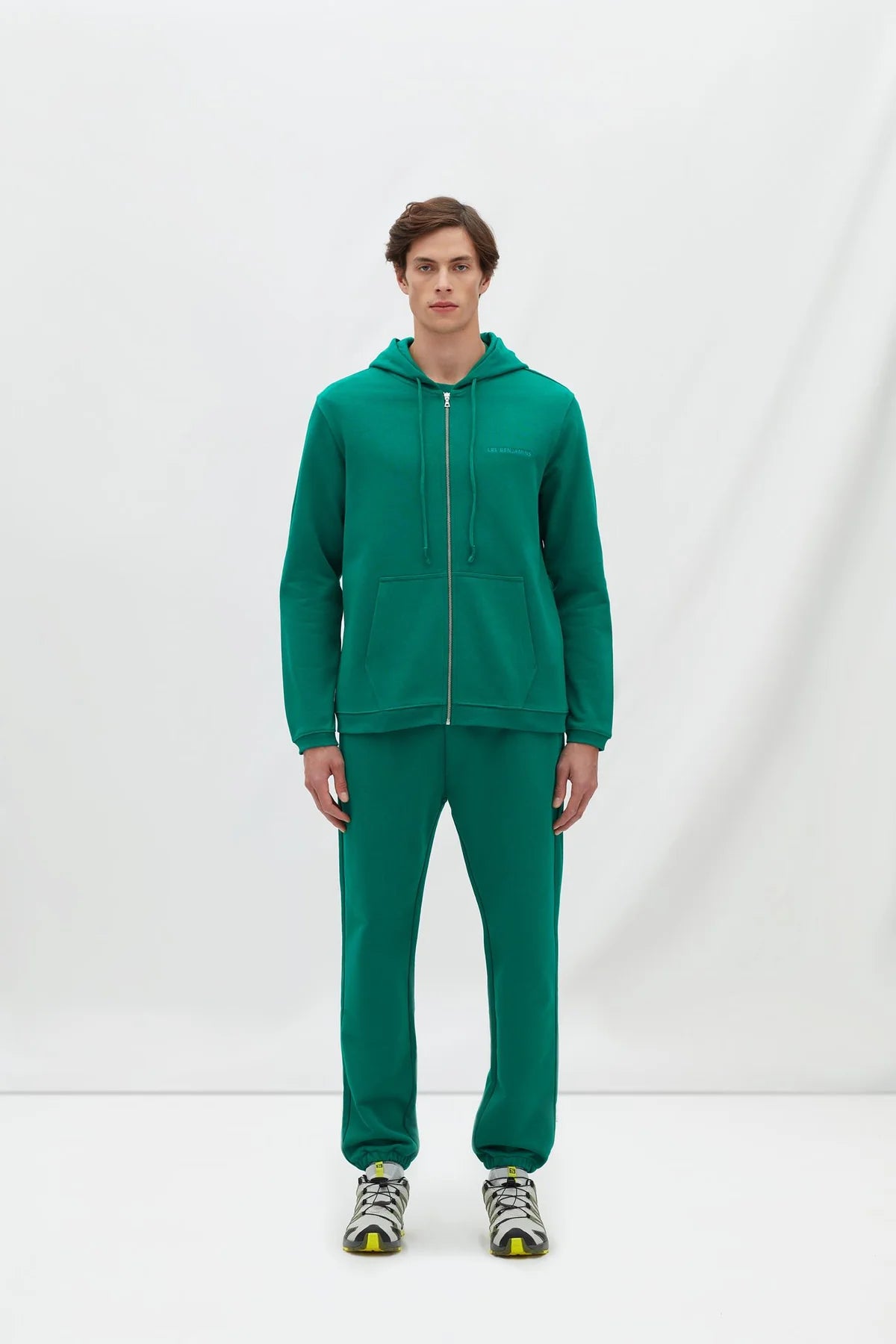Zip Hoodie Green