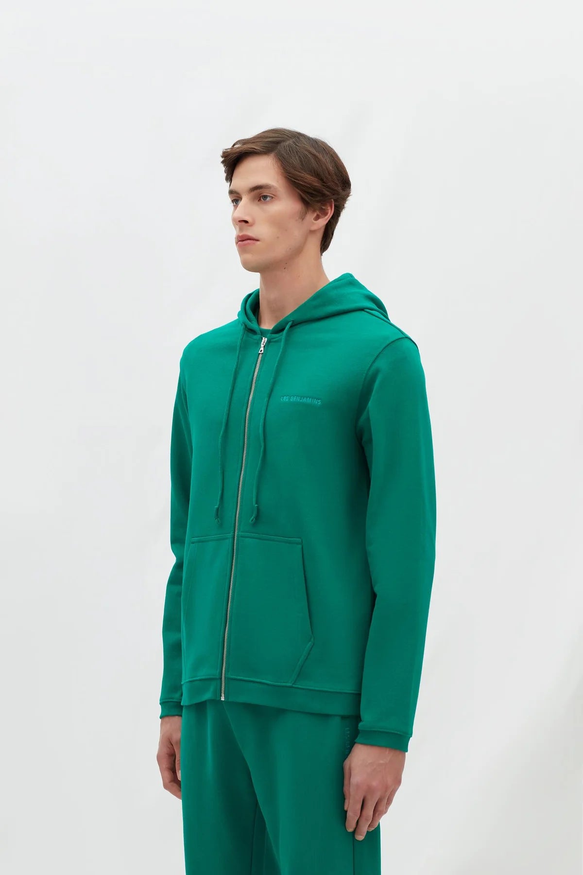 Zip Hoodie Green